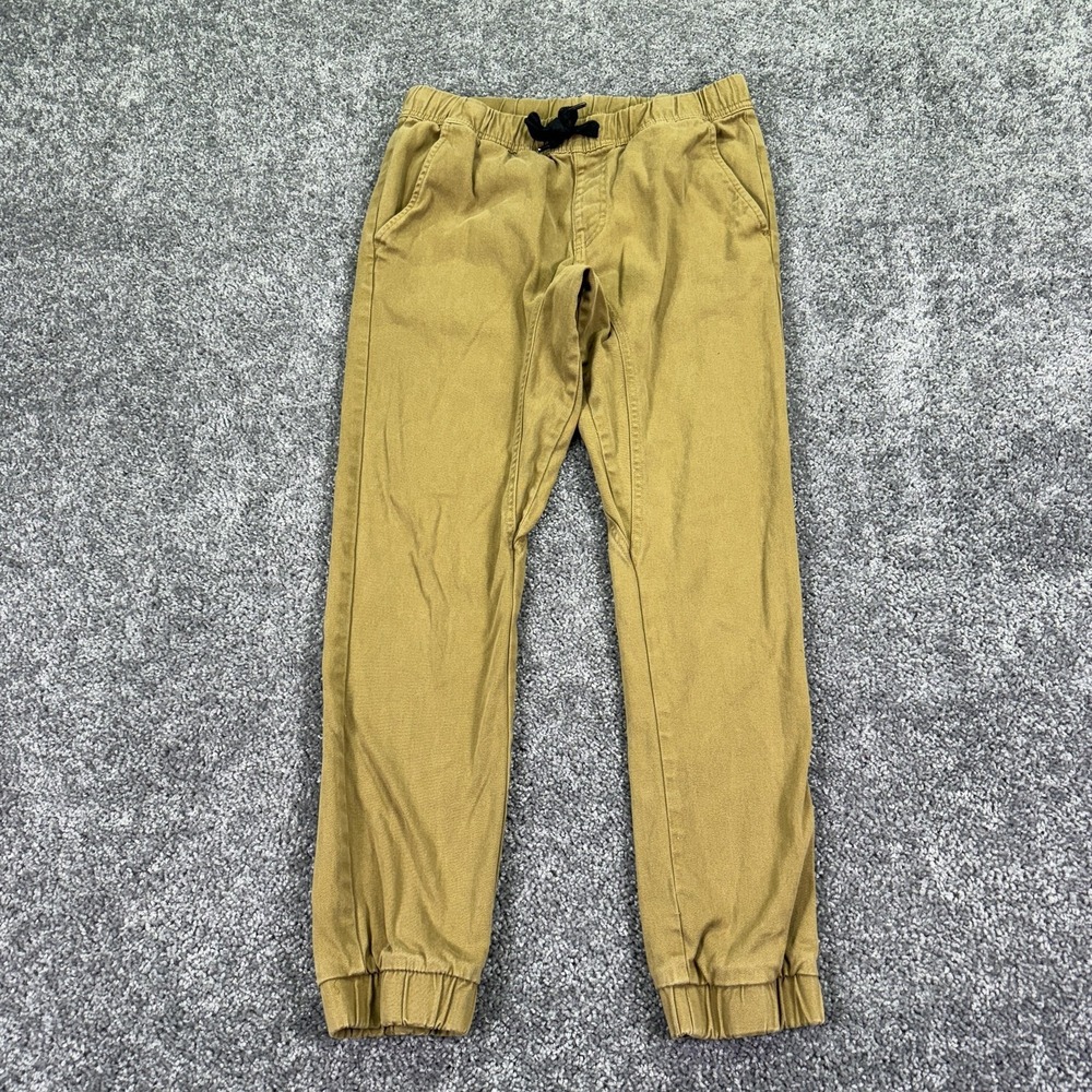 Southpole Jogger Pants Mens Small Brown Flex The Movement Elastic Cuffed Stretch